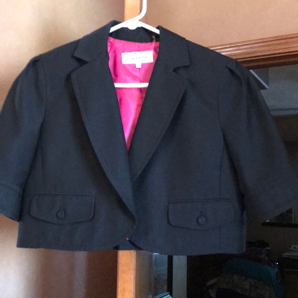 Calvin Klein short blazer, size 8